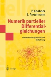 book Numerik partieller Differentialgleichungen: Eine anwendungsorientierte Einführung 