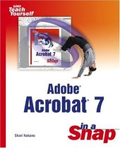 book Adobe Acrobat 7 in a Snap 