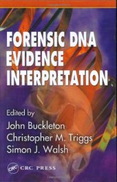 book Forensic DNA Evidence Interpretation