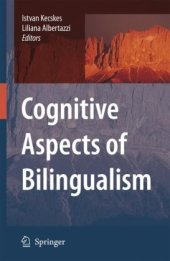 book Cognitive Aspects of Bilingualism