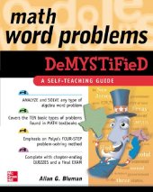 book Math Word Problems Demystified