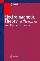 book Electromagnetic Theory for Microwaves and Optoelectronics