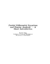 book Partial Differential Equations And Fourier Analysis, An Introduction