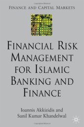 book Financial risk management for Islamic banking and finance 