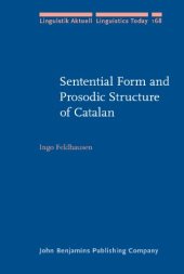 book Sentential Form and Prosodic Structure of Catalan 