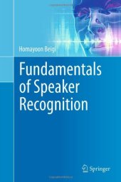 book Fundamentals of Speaker Recognition    