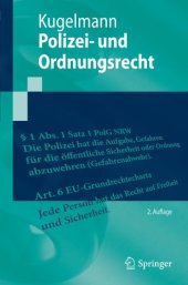 book Polizei- und Ordnungsrecht