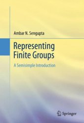 book Representing Finite Groups: A Semisimple Introduction    