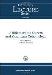 book J-holomorphic curves and quantum cohomology