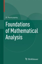 book Foundations of Mathematical Analysis    