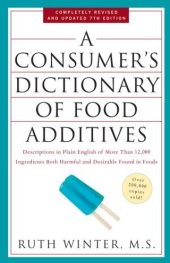 book A Consumer's Dictionary of Food Additives