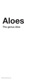 book The genus Aloe Aloes