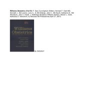 book Williams Obstetrics 21st 