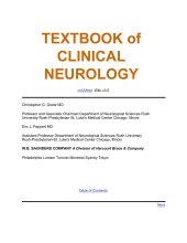 book Textbook of neurology - Goetz