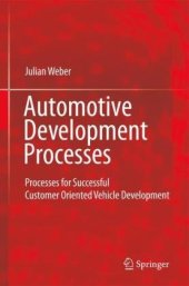 book Automotive Development Processes: Processes for Successful Customer Oriented Vehicle Development