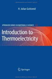 book Introduction to Thermoelectricity