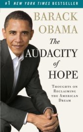 book The Audacity of Hope: Thoughts on Reclaiming the American Dream