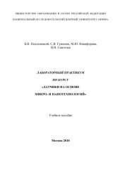 book Лабораторный практикум по курсу «Датчики на основе микро- и нано- технологий». Учебное пособие