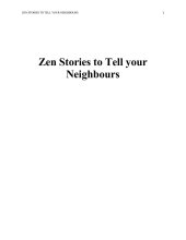 book Zen Stories