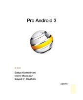 book Pro Android 3