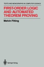 book First-Order Logic and Automated Theorem Proving