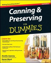 book Canning & Preserving for Dummies 2nd Edition