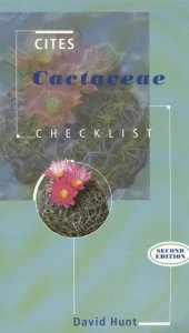 book CITES Cactaceae Checklist 