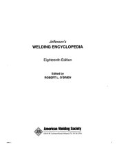 book Jefferson's Welding Encyclopedia, 18th Edition