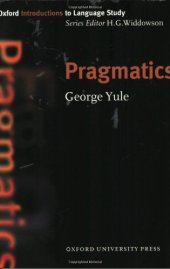 book Pragmatics