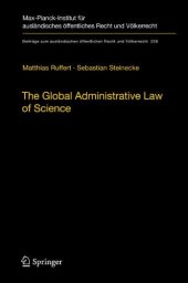 book The Global Administrative Law of Science