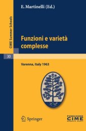 book Funzioni e varietà complesse