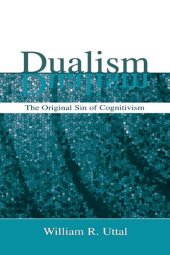 book Dualism: the original sin of cognitivism