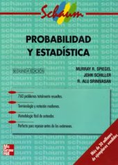 book Probabilidad y estadística, 2ª edición