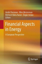 book Financial Aspects in Energy: A European Perspective