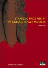 book Strategic Price Risk in the Wholesale Power Markets