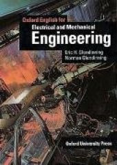 book Oxford English for Electrical and Mechanical Engineering