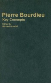 book Pierre Bourdieu: Key Concepts