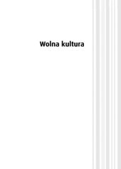 book Wolna kultura