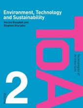 book Environment, Technology and Sustainability, Volume 2 (Technologies of Architecture)