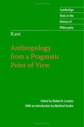 book Anthropology from a Pragmatic Point of View