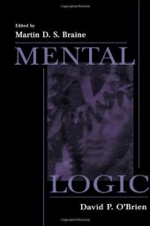 book Mental logic