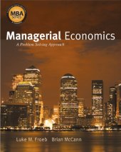 book Managerial Economics: A Problem Solving Approach