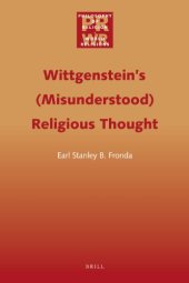 book Wittgenstein's (Misunderstood) Religious Thought (Philosophy of Religion: World Religions)