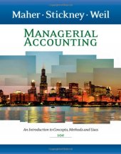 book Managerial Accounting: An Introduction to Concepts, Methods and Uses