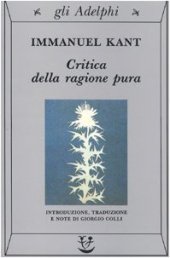 book Critica della ragione pura