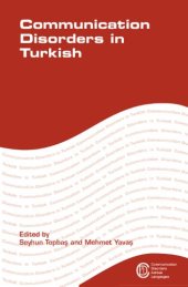 book Communication Disorders in Turkish