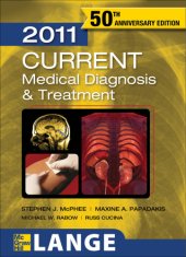 book CURRENT Medical Diagnosis and Treatment 2011