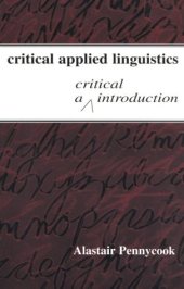 book Critical Applied Linguistics: A Critical Introduction