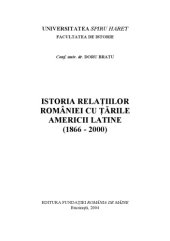 book Istoria relaţiilor României cu ţările Americii Latine (1866 - 2000)