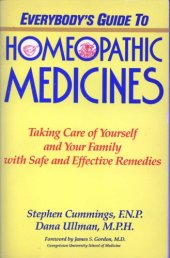 book Everybody's guide to homeopathic medicines